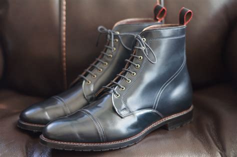 allen edmonds cordovan boots.